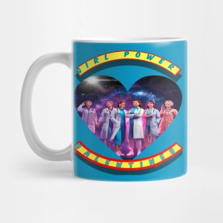 Girl power galantines , space medics Mug